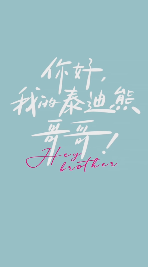 你好我的泰迪熊哥哥