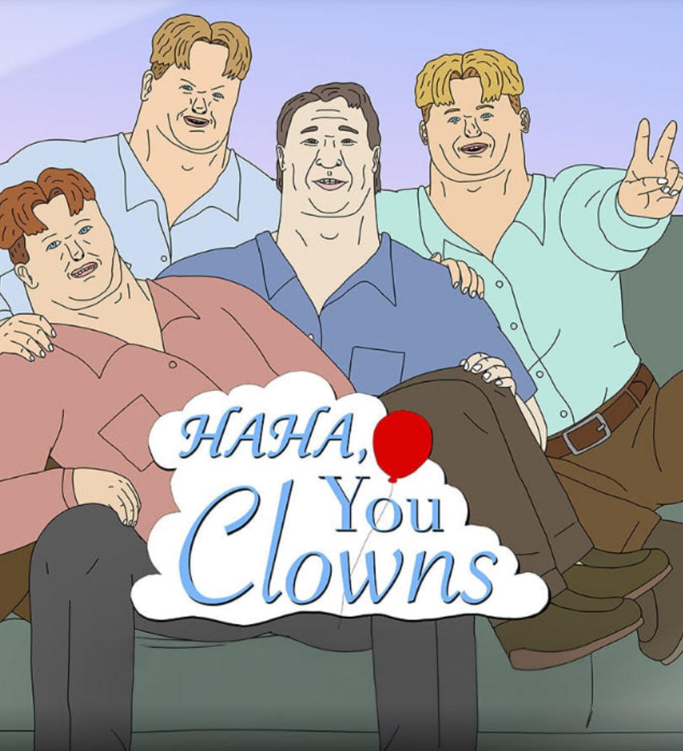 哈哈你们这些小丑